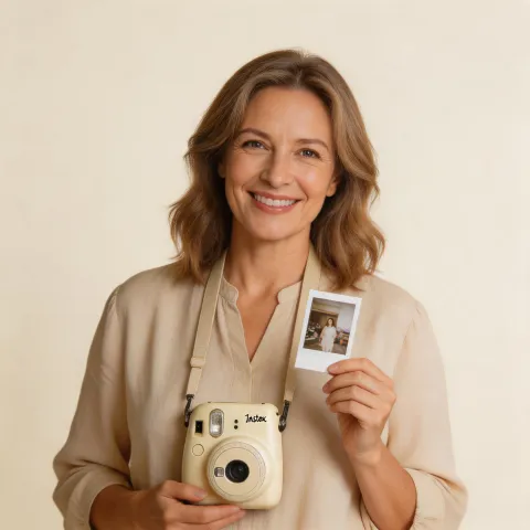 Instax event specialist portrait