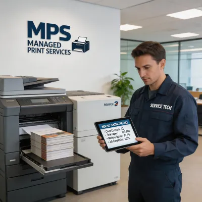 commercial printer lease